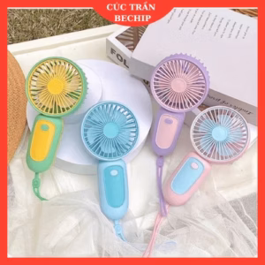 Quạt Tích Điện Mini Cầm Tay Nhỏ Gọn, Tiện Lợi Ctb154 – Bechip