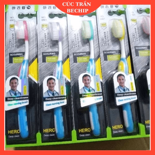 Combo 5, 10 Bàn Chải Đánh Răng Ông Già Hàn Quốc Ctb55 - Bechip