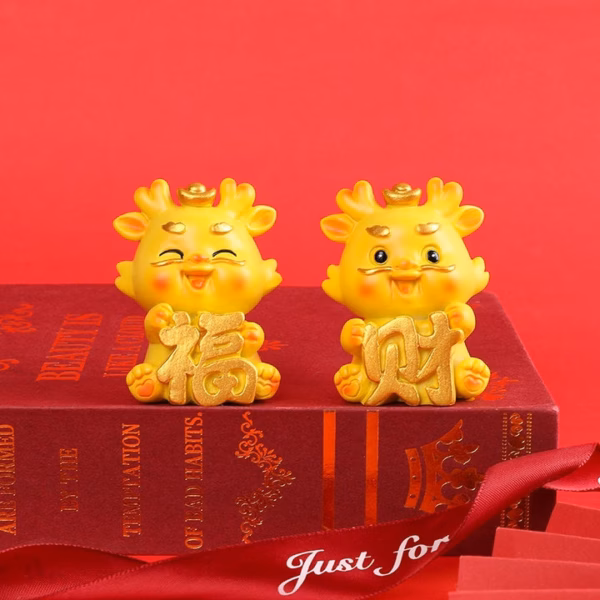 Tượng Rồng May Mắn 6.8Cm - Gdn - Ảnh 6
