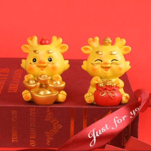Tượng Rồng May Mắn 6.8Cm - Gdn - Ảnh 3