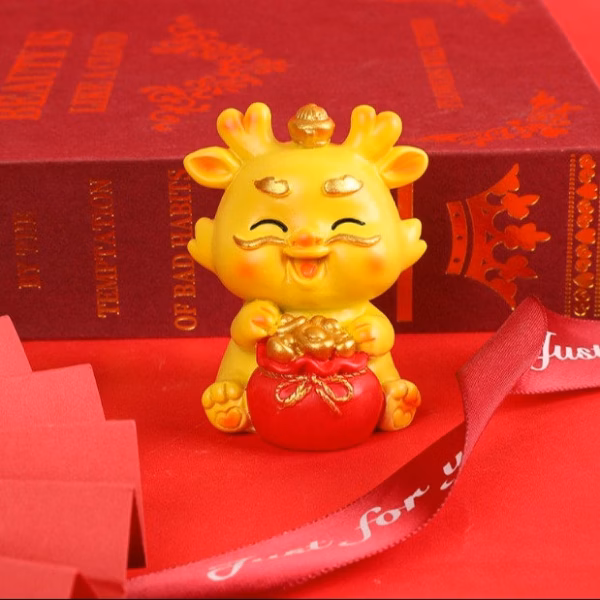 Tượng Rồng May Mắn 6.8Cm - Gdn - Ảnh 4