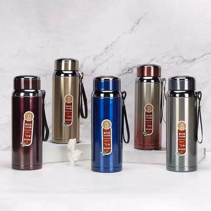 Bình Giữ Nhiệt 316 Nắp Kim Cương Inox 304 Chân Không 2 Lớp - Gdn - Ảnh 2