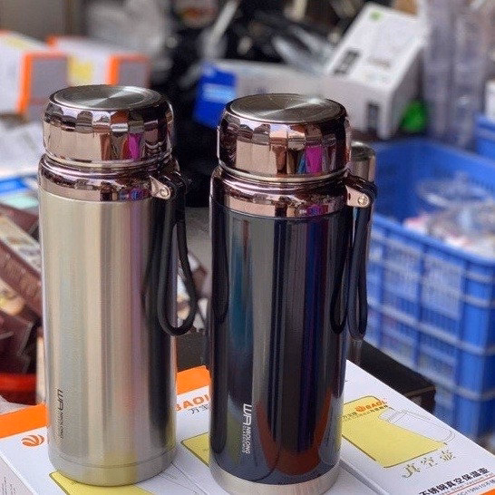 Bình Giữ Nhiệt Baol1200Ml Hàng Cao Cấp Có Lọc Trà, Nắp Dây - Gdn - Ảnh 3