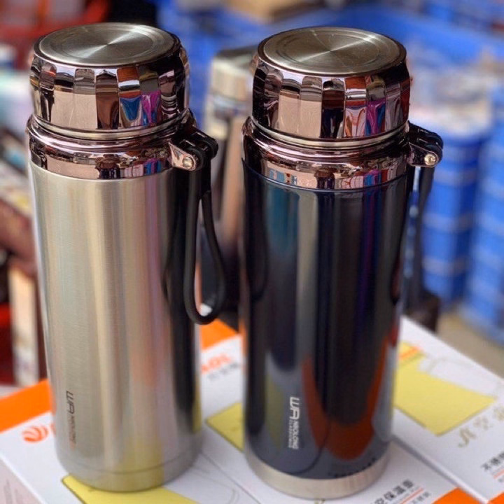 Bình Giữ Nhiệt Baol1200Ml Hàng Cao Cấp Có Lọc Trà, Nắp Dây - Gdn - Ảnh 5