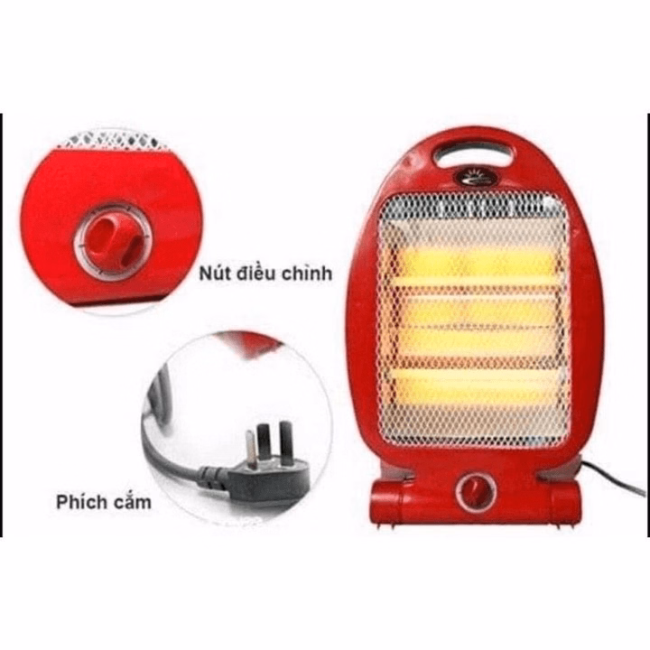 Đèn Sưởi Hồng Ngoại Hình Cá / Quạt Sưởi Điện Hình Cá / Đèn Sưởi Điện Hình Cá Ctb595 - Bechip - Ảnh 8