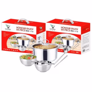 Set Nồi 6 Món Inox Dantemei - Gdn