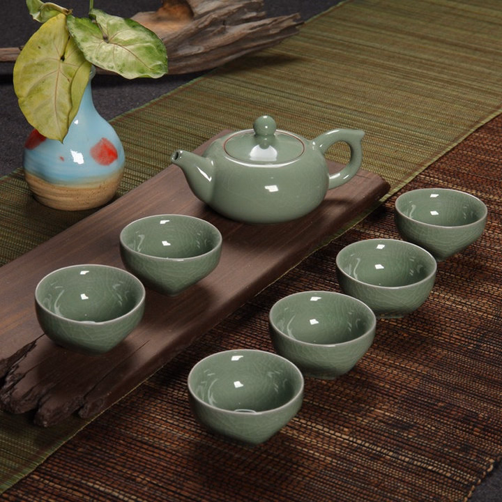 Bộ Bình Trà 3D Hình Cá 6 Chén - Gdn - Ảnh 2