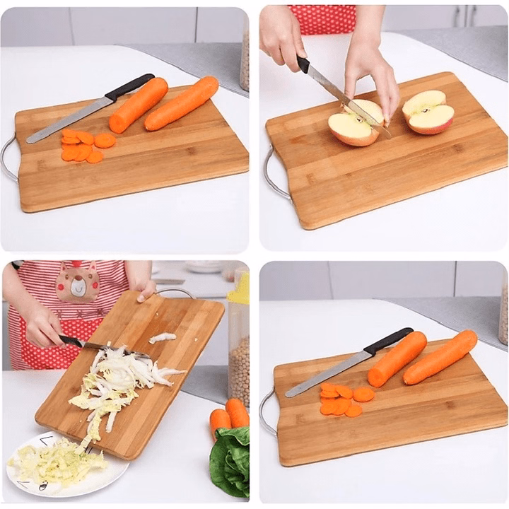 Thớt Gỗ Tre Tự Nhiên Kháng Khuẩn Ctb603 - Bechip - Ảnh 2