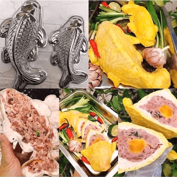 Khuôn Xôi Cá Chép Cao Cấp Ctb606 - Bechip - Ảnh 6