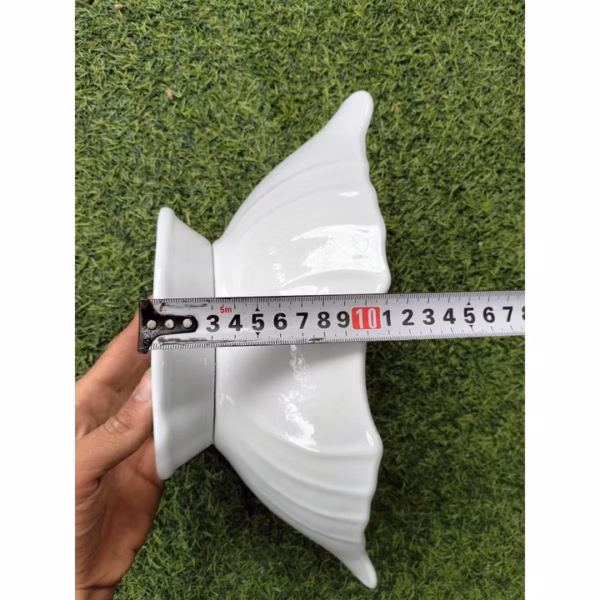Bát Thuyền Nhựa Giả Sứ Đựng Gà Cúng, Lễ Bày Hoa Quả Có Hộp - Su - Ảnh 6