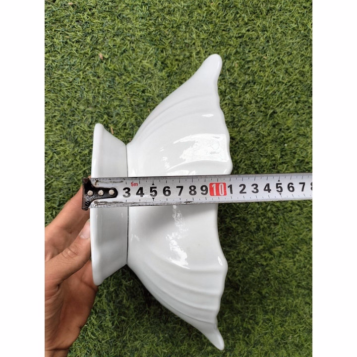 Bát Thuyền Nhựa Giả Sứ Đựng Gà Cúng, Lễ Bày Hoa Quả Có Hộp - Su - Ảnh 6