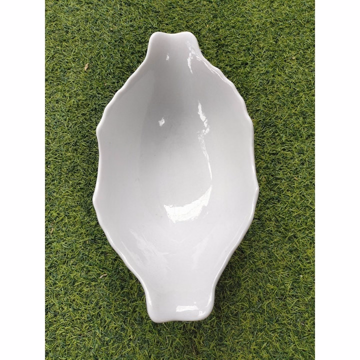 Bát Thuyền Nhựa Giả Sứ Đựng Gà Cúng, Lễ Bày Hoa Quả Có Hộp - Su - Ảnh 8