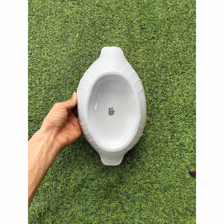 Bát Thuyền Nhựa Giả Sứ Đựng Gà Cúng, Lễ Bày Hoa Quả Có Hộp - Su - Ảnh 9