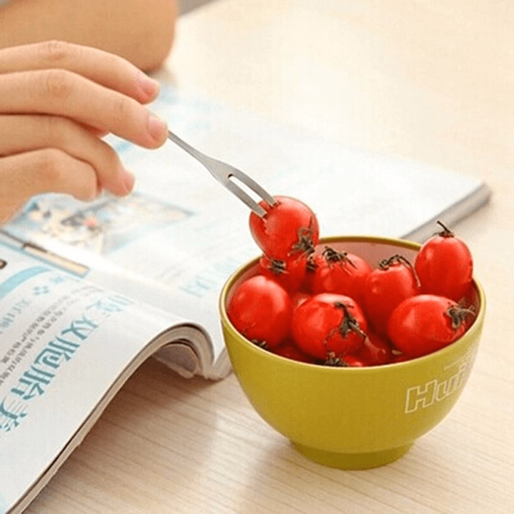 Set 10 Nĩa Ăn Trái Cây, Hoa Qủa Bằng Inox Hiệu Zwiling Đức Ctb611 - Bechip - Ảnh 4