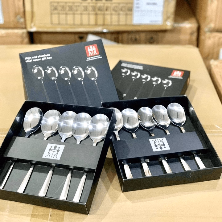 Set 5 Thìa Inox Hàng Nội Địa Đức Zwilling Kèm Hộp Đựng Sang Trọng Ctb612 - Bechip - Ảnh 5
