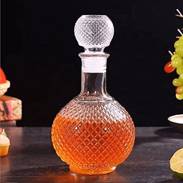 Bình Đựng Rượu Thủy Tinh Họa Tiết Kim Cương Sang 950Ml Ctb613 - Bechip - Ảnh 5