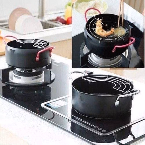Nồi Chiên 18Cm Kèm Vỉ Gác Lọc Dầu - Ảnh 2