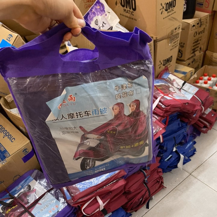Áo Mưa Phản Quang Loại 2 Đầu - Ảnh 2