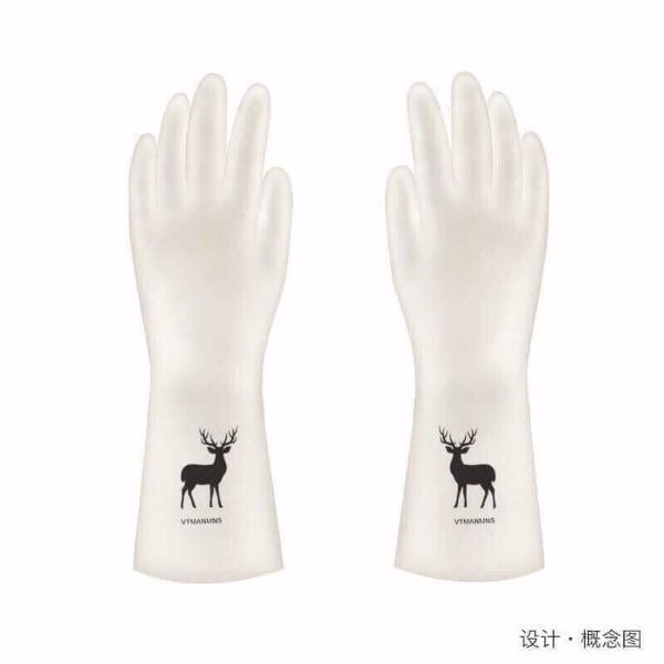 Găng Tay Cao Su Hình Hươu Hạc Siêu Dai - Ảnh 3