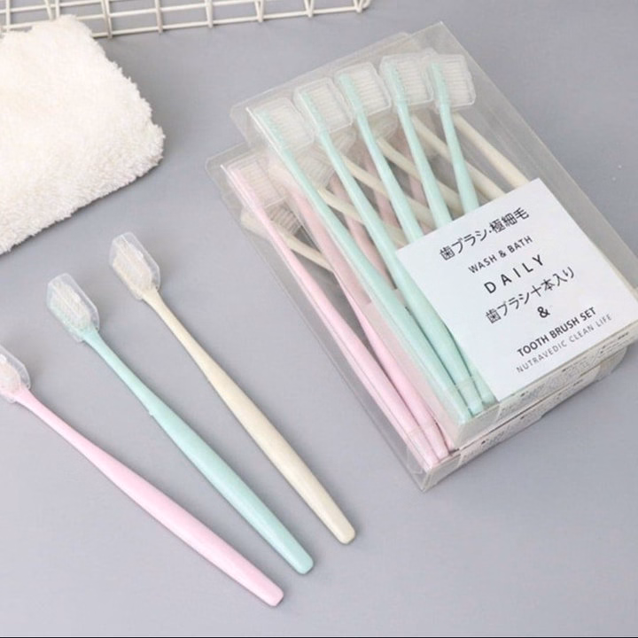 Combo 10 Bàn Chải Lông Mềm