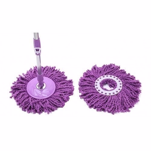 Cây Lau Nhà Xoay 360 Độ Mâm Tròn Tiện Dụng - Ảnh 9