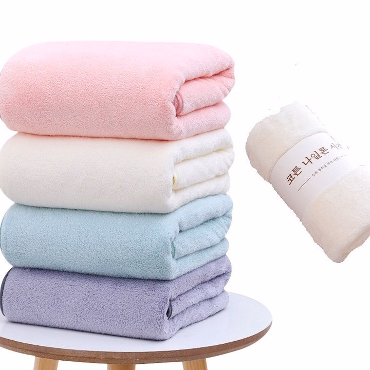 Khăn Tắm Lông Tuyết Khổ To Nhất - 140X70Cm - Ảnh 3