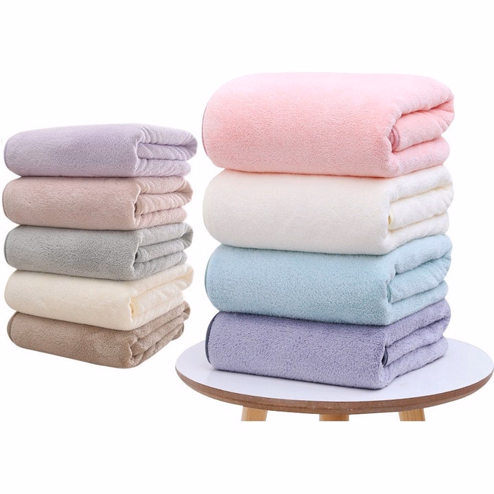 Khăn Tắm Lông Tuyết Khổ To Nhất - 140X70Cm - Ảnh 5