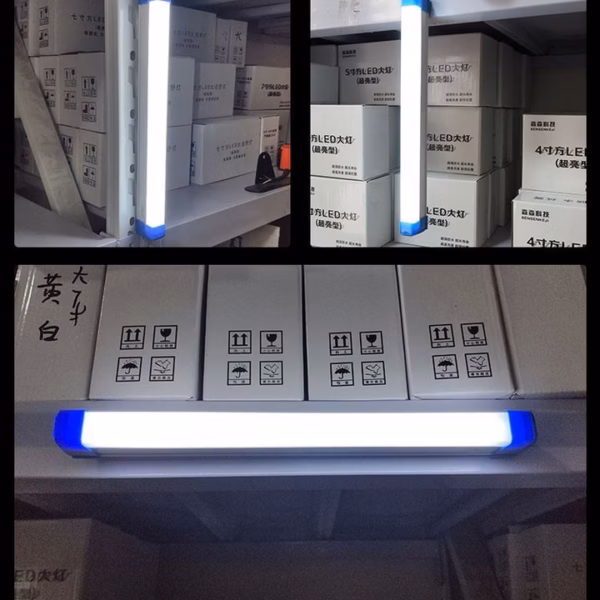 Bóng Đèn Led Tích Điện Loại Siêu Sáng 60W Dài 50Cm Kèm Sạc Usb - Ảnh 5