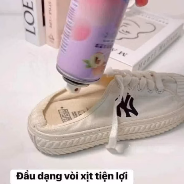 Xịt Chống Hôi Giầy, Chân Hương Đào - Ảnh 2