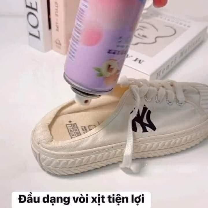 Xịt Chống Hôi Giầy, Chân Hương Đào - Ảnh 2