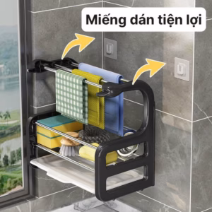 Kệ Để Đồ Phòng Bếp, Nhà Tắm Có Khay Hứng Nước