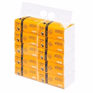 Túi 10 Gói Giấy Ăn Gấu Trúc Trắng