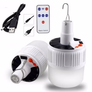 Bóng Đèn Tích Điện Led 100W - Kèm Điều Khiển Và Sạ