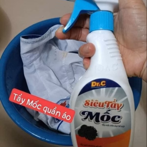 Siêu Tẩy Mốc Dr.C Tẩy Vết Mốc Ổ Trên Mọi Bề Mặt Tường, Đồ Vật, Quần Áo - Ảnh 5