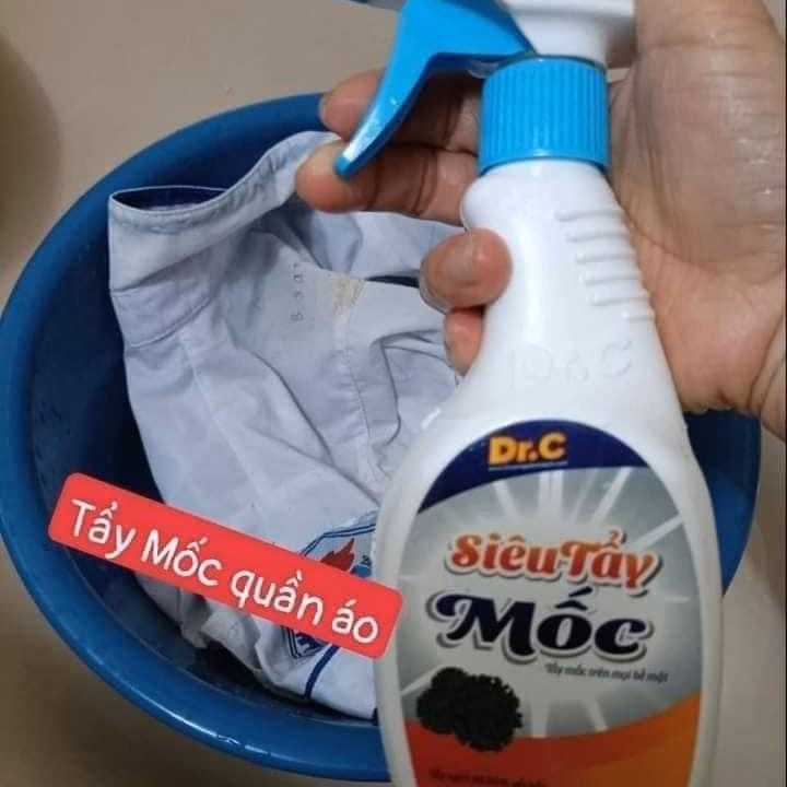 Siêu Tẩy Mốc Dr.C Tẩy Vết Mốc Ổ Trên Mọi Bề Mặt Tường, Đồ Vật, Quần Áo - Ảnh 5