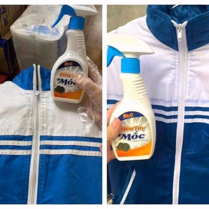 Siêu Tẩy Mốc Dr.C Tẩy Vết Mốc Ổ Trên Mọi Bề Mặt Tường, Đồ Vật, Quần Áo - Ảnh 6