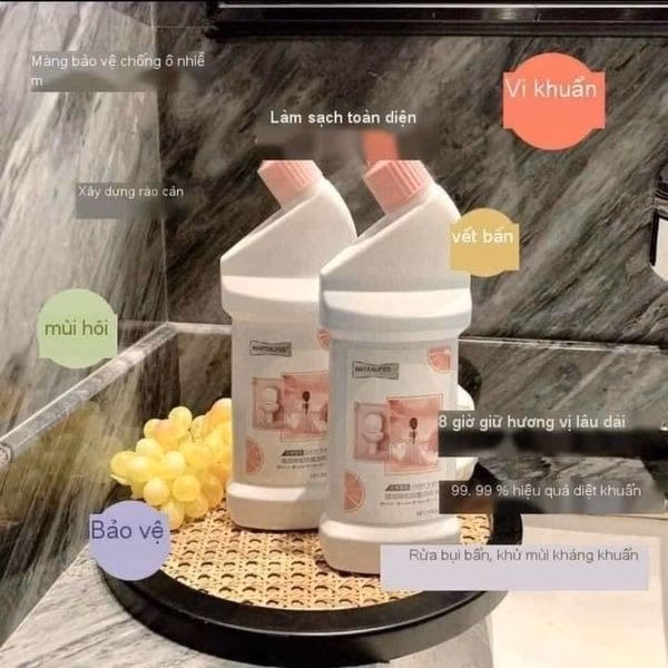 Tẩy Nhà Vệ Sinh Siêu Sạch Chai 500Ml - Ảnh 3