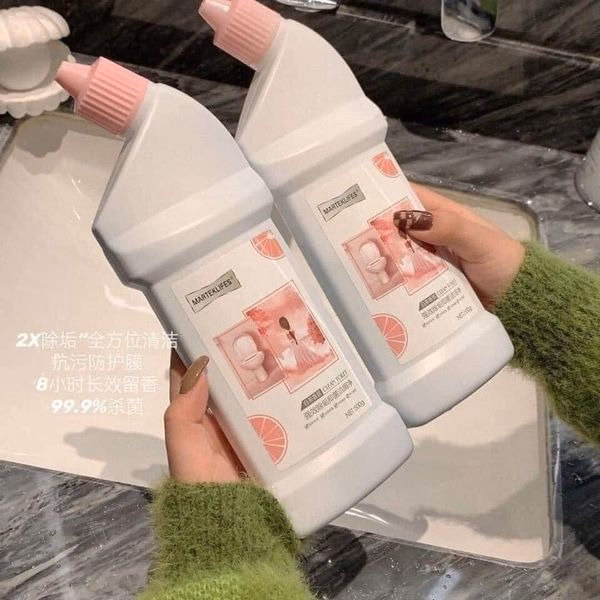 Tẩy Nhà Vệ Sinh Siêu Sạch Chai 500Ml