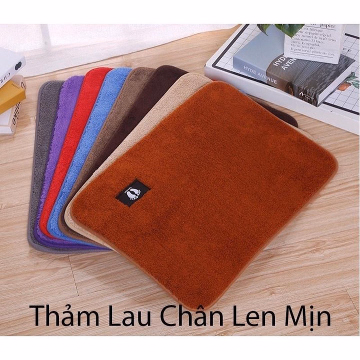 Thảm Siêu Thấm Hút Tem Bàn Chân