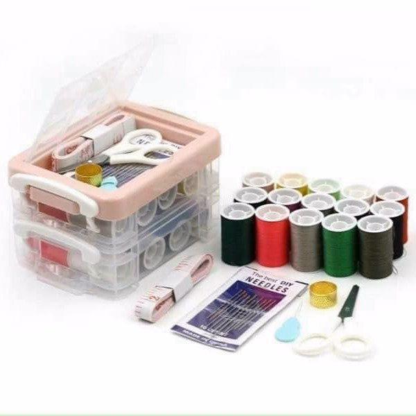 Hộp Kim Chỉ Nhiều Tầng Hình Vuông - Ảnh 2