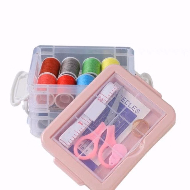 Hộp Kim Chỉ Nhiều Tầng Hình Vuông