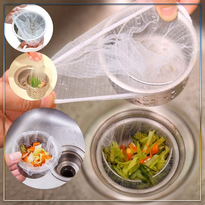 Túi Lọc Rác Cho Bồn Rửa Bát (Mỗi Túi 100 Chiếc) - Ảnh 3