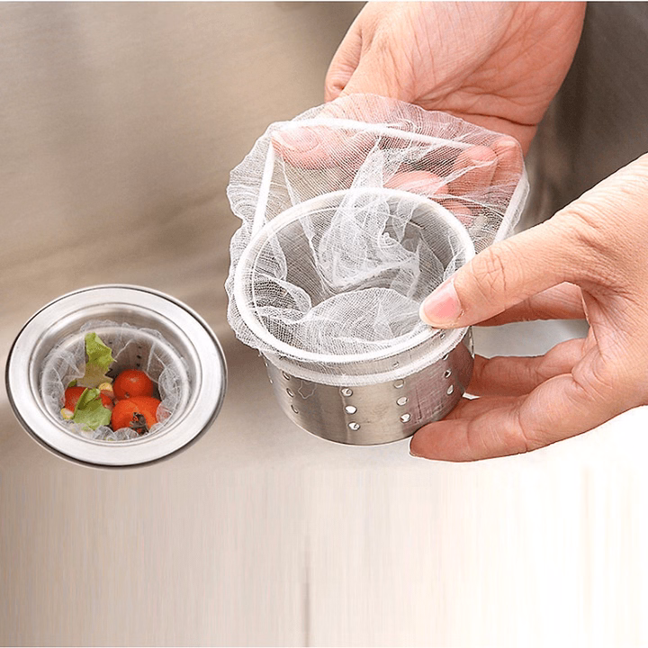 Túi Lọc Rác Cho Bồn Rửa Bát (Mỗi Túi 100 Chiếc) - Ảnh 6