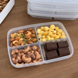 Hộp Chia 4 Ngăn Đựng Thực Phẩm