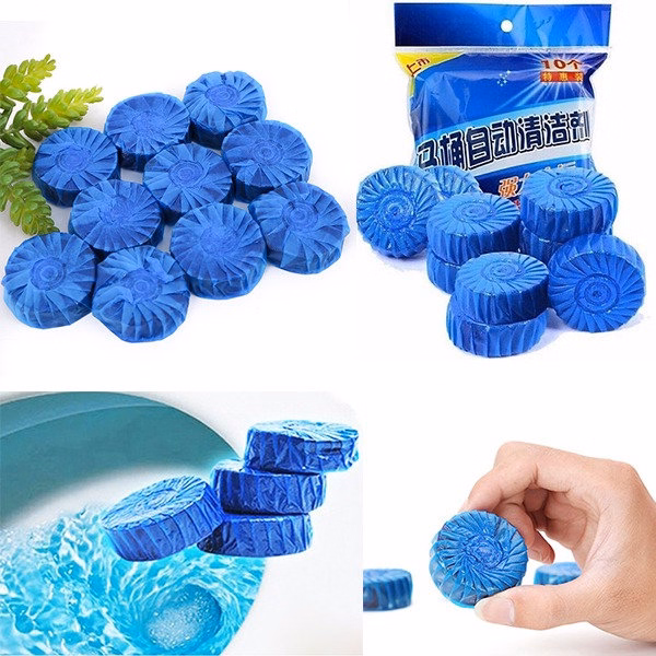 Túi 10 Viên Thả Bồn Cầu Diệt Khuẩn - Ảnh 2