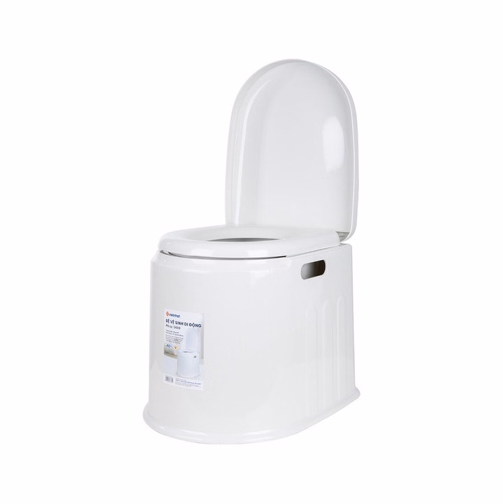 Bô Vệ Sinh Trong Nhà Di Động Cho Người Già, Bà Bầu, Trẻ Em - Gdn - Ảnh 4