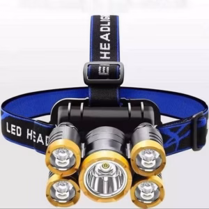 Đèn Pin Đội Đầu 5 Bóng Led Siêu Sáng