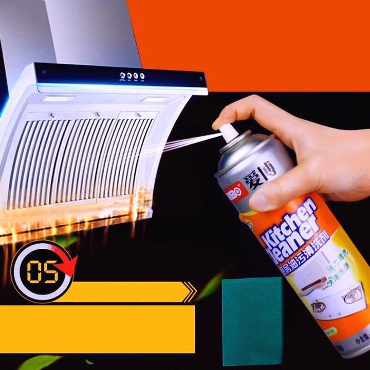 Chai Xịt Bếp Bọt Tuyết Kitchen Cleaner - Ảnh 3