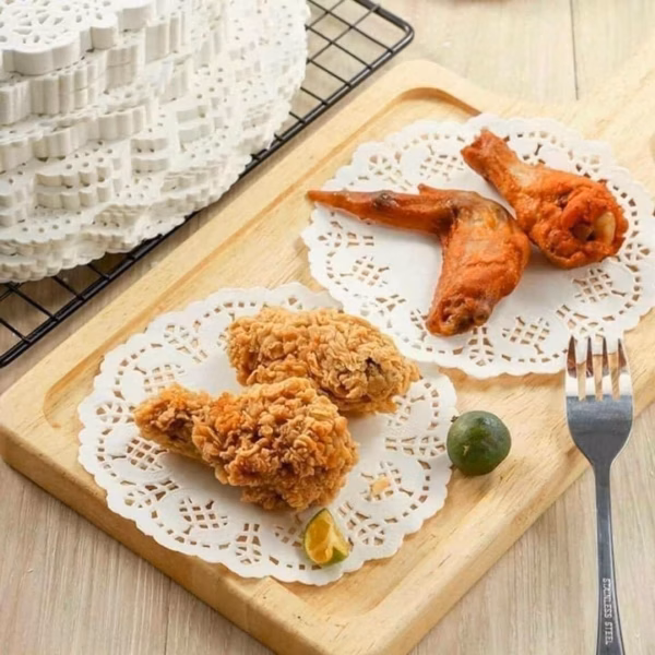140 Tờ Giấy Thấm Dầu Lót Đồ Chiên, Rán - Ảnh 3