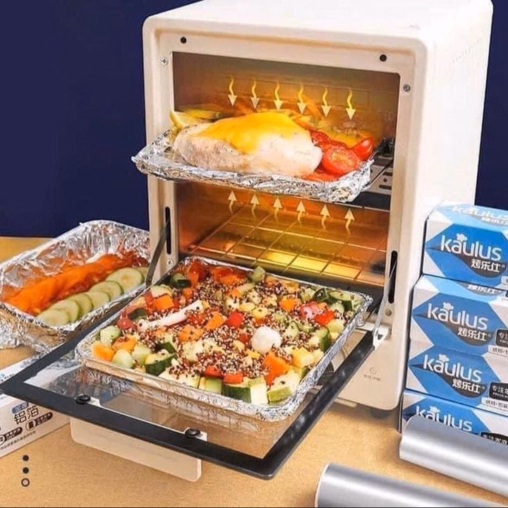 Cuộn Giấy Bạc Nướng Thịt 10M - Ảnh 3